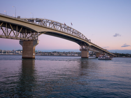 Auckland Harbour Bridge NZ Steel