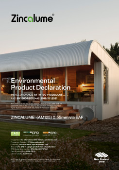 COVER IMAGE EPD ZINCALUME 0.55
