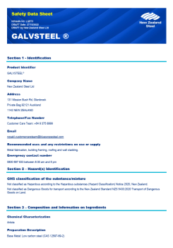 Galvsteel Cover